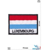 Luxembourg Luxembourg - Flag - black