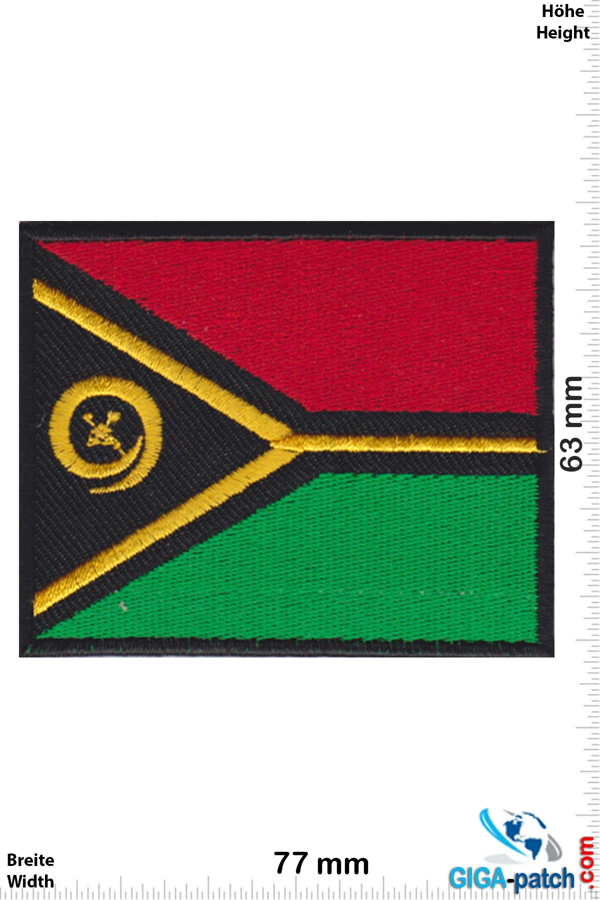 Vanuatu  - Flagge