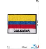 Colombia - Flagge - Kolumbien -black