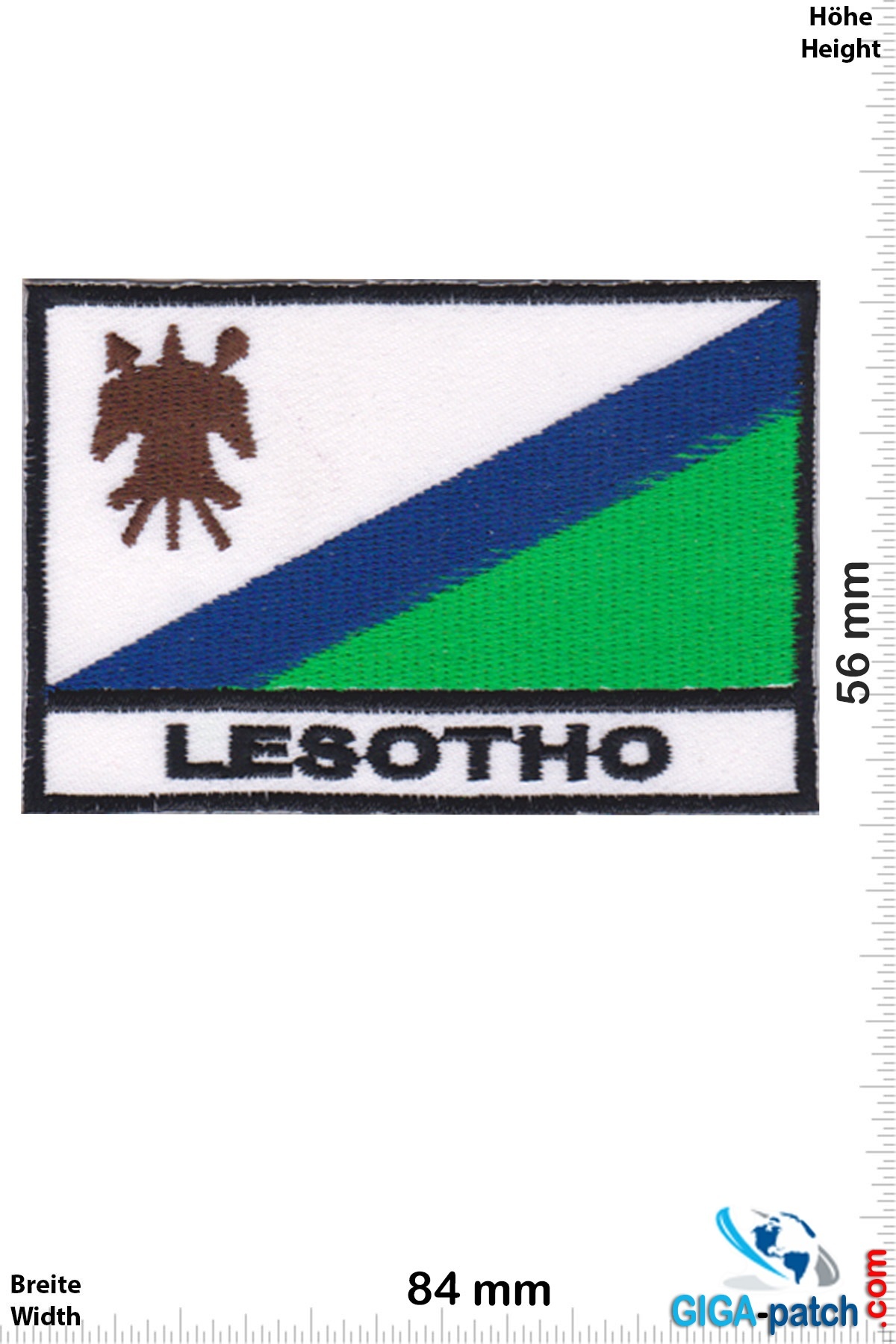 Lesotho - Flagge