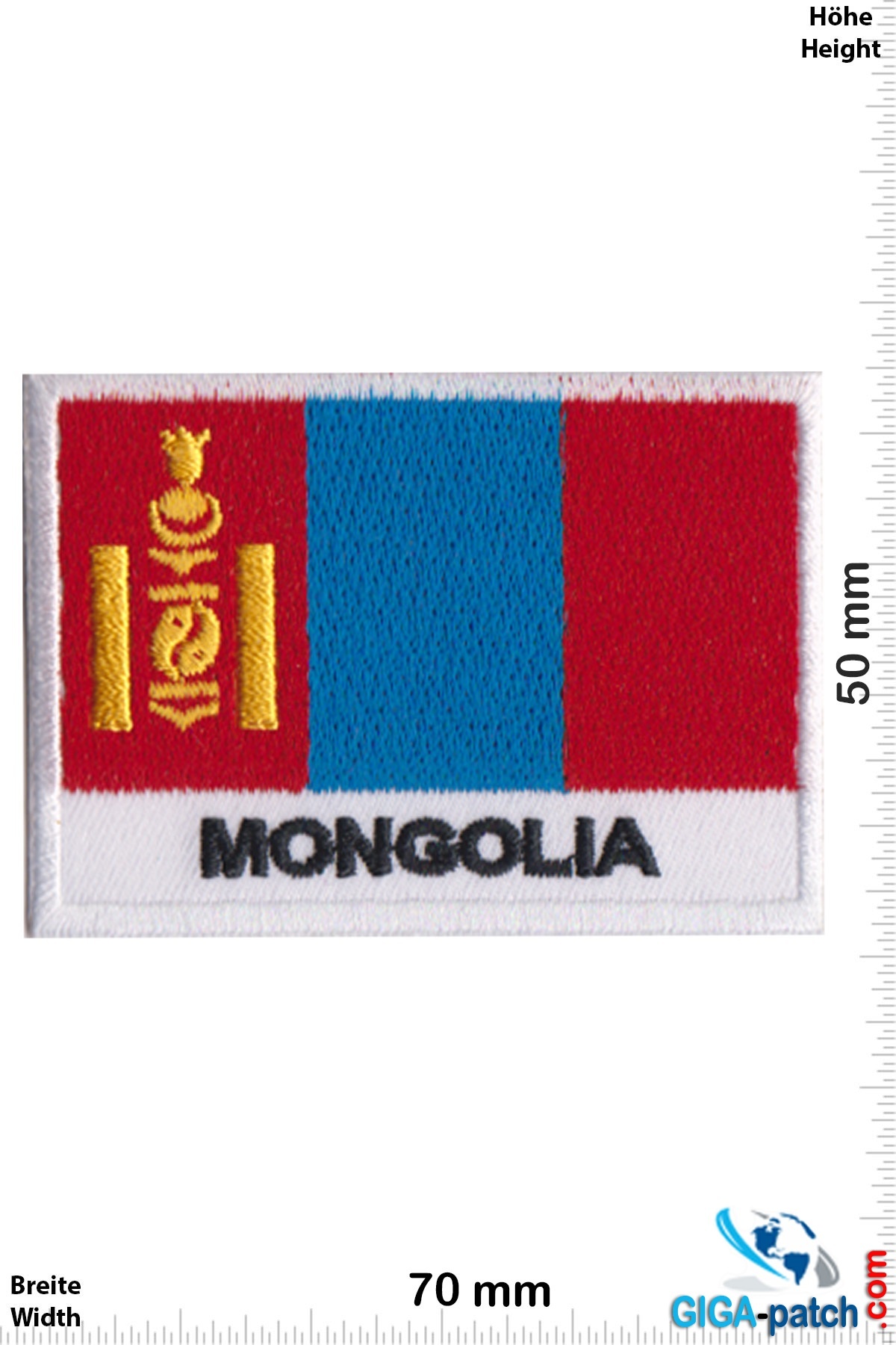 Mongolia Mongolia - Mongolei - Flagge