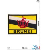 Brunei - Flag -black
