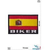 Spanien, Spain Biker Flag Spain