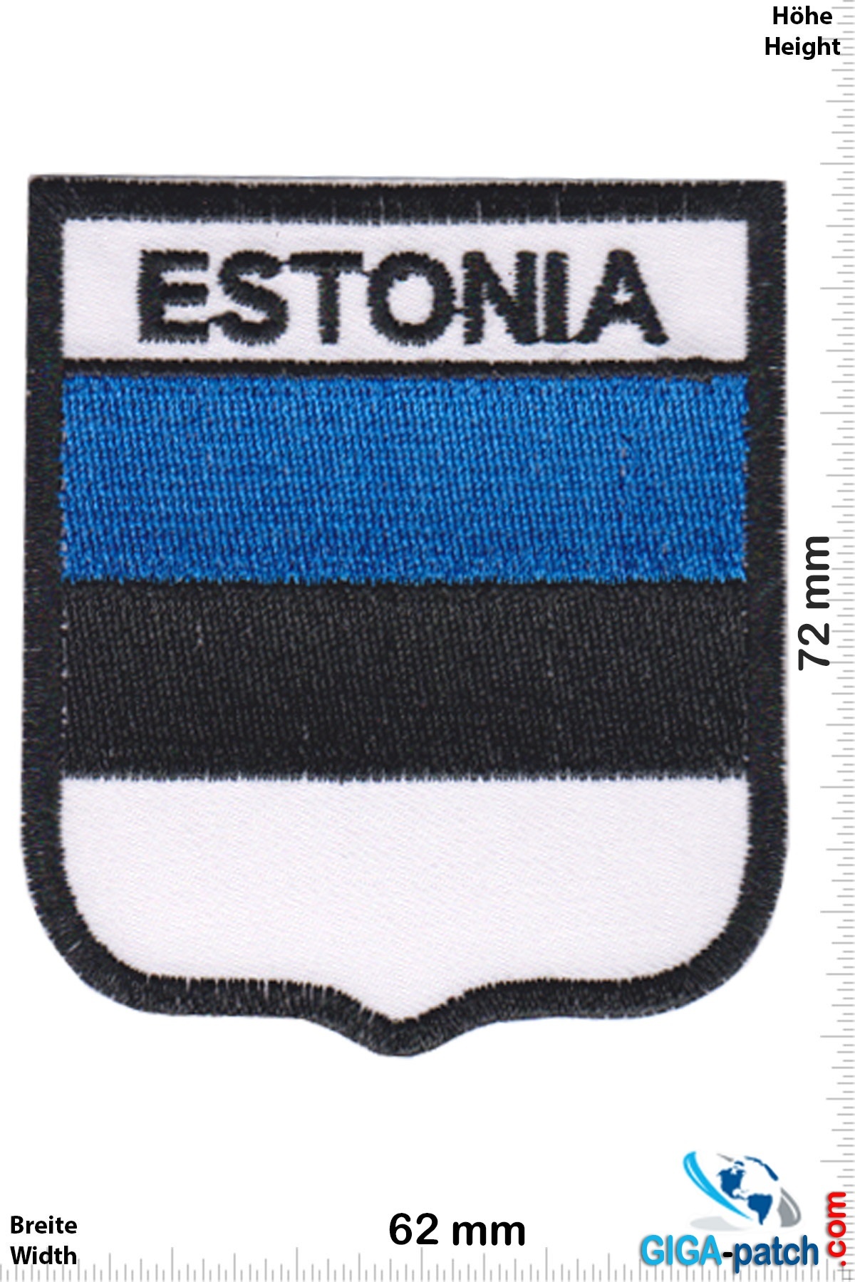 Estonia - Flag - Coat of Arms