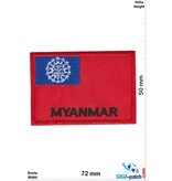 Myanmar - Flag - red