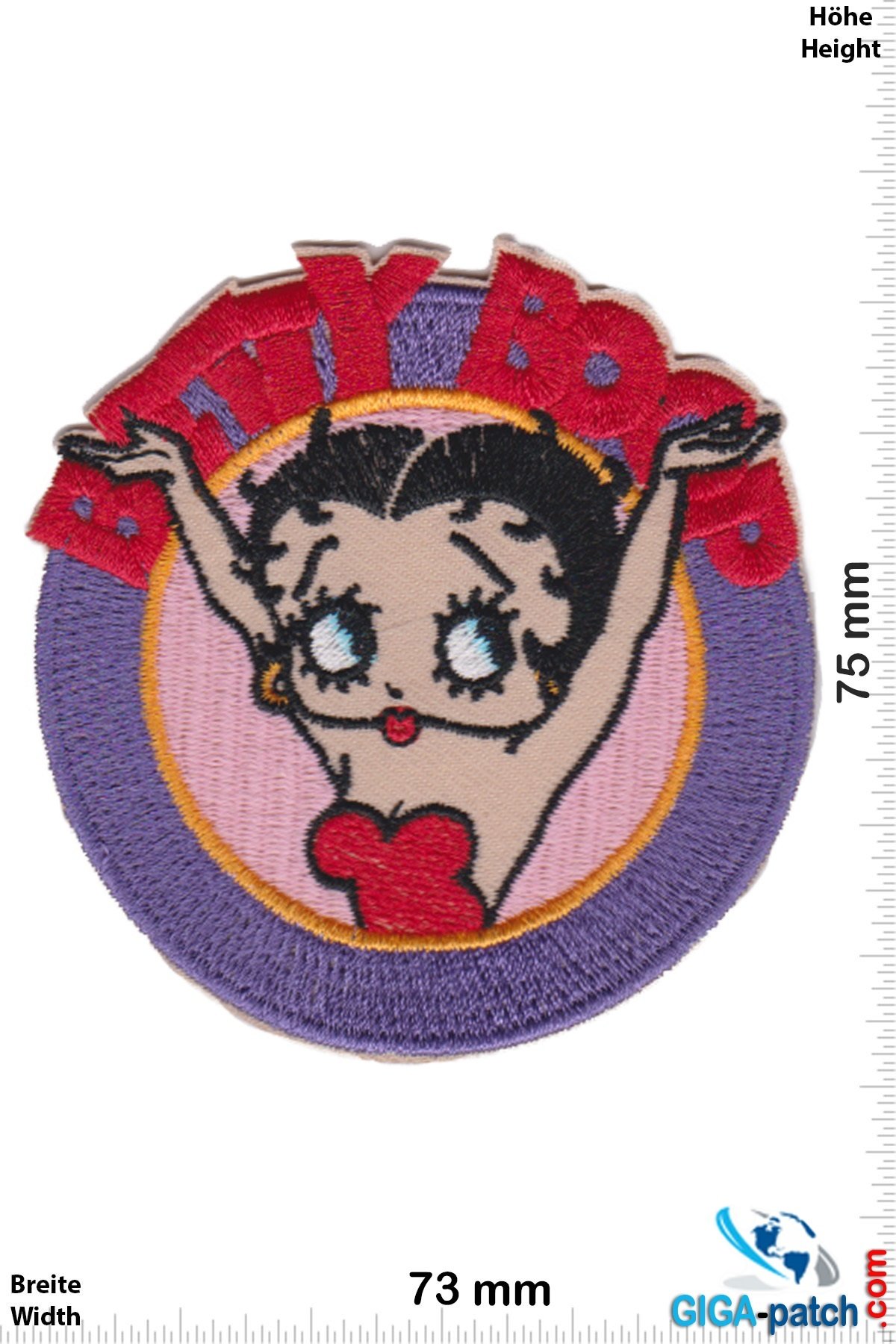 Betty Boop Betty Boop - Hello - round