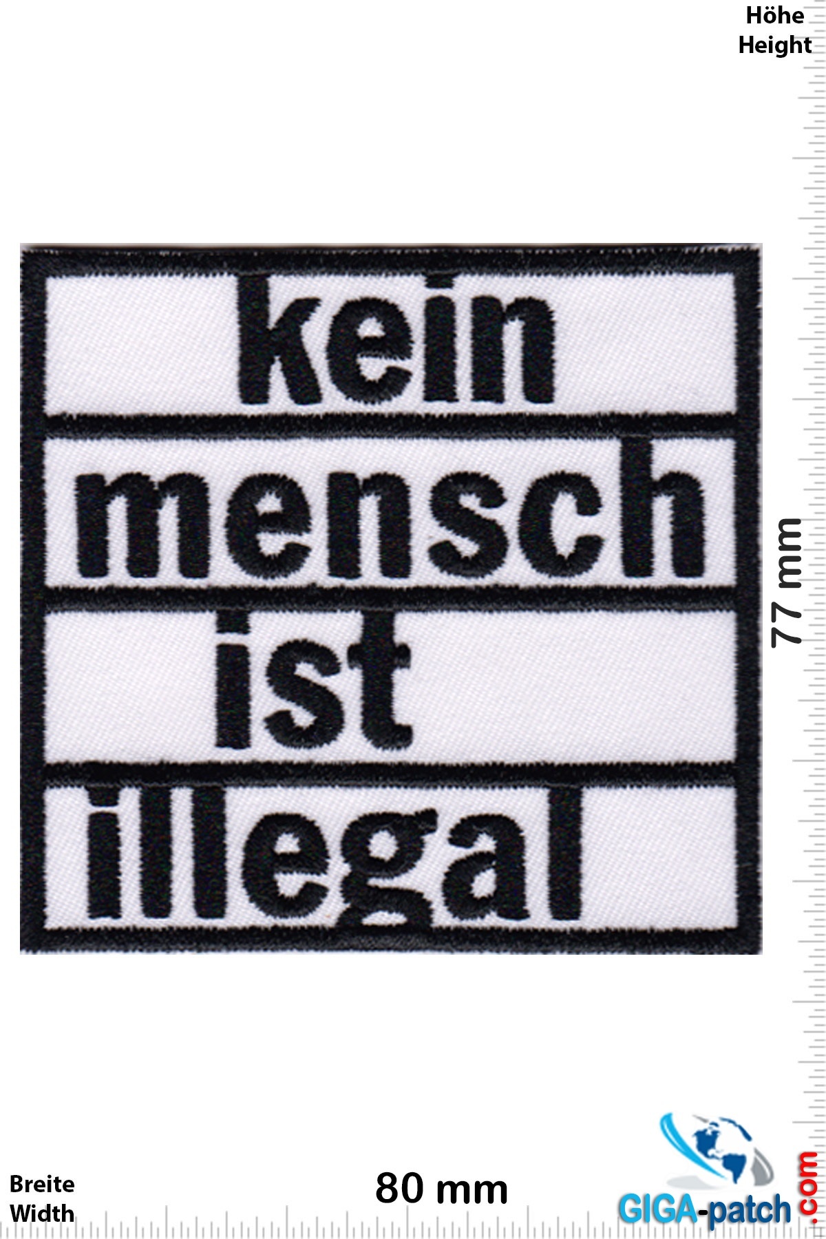 Frieden kein mensch ist illegal