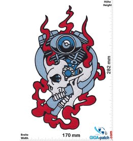 Totenkopf V2 - Skull - 28 cm