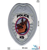 Police Police - K-9 Unit - silber - Police dog - Hundestaffel  - USA Police