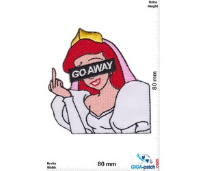 Go Away - Go Away - Princess- Patch - Back Patches