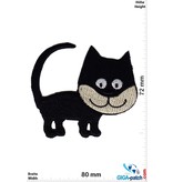 Kids Schwarze Katze - Black Cat - Smile