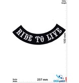 Biker Ride to Live - 25 cm