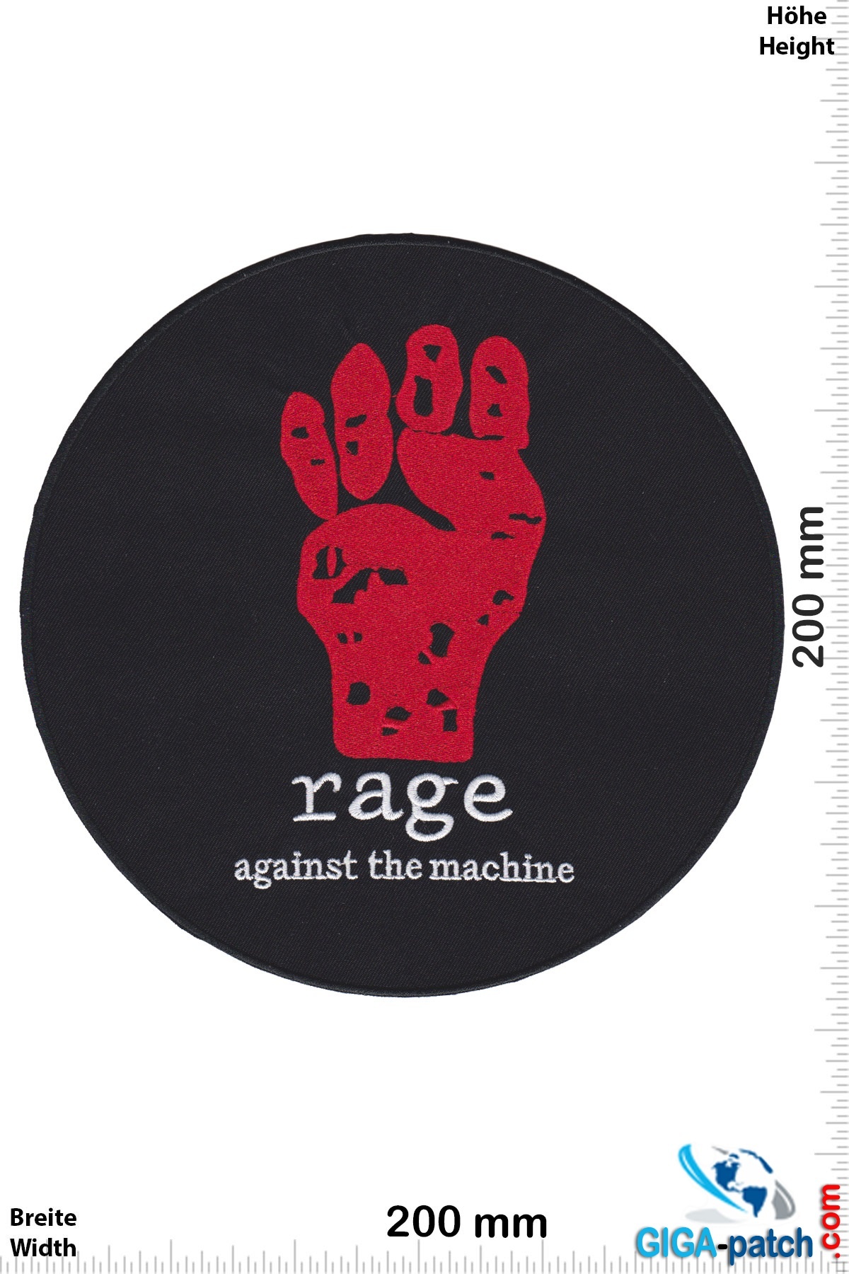 Rage Against The Machine Rage Against The Machine Round Cm Patch Back Patches Patch Keychains Stickers Giga Patch Com Biggest Patch Shop Worldwide