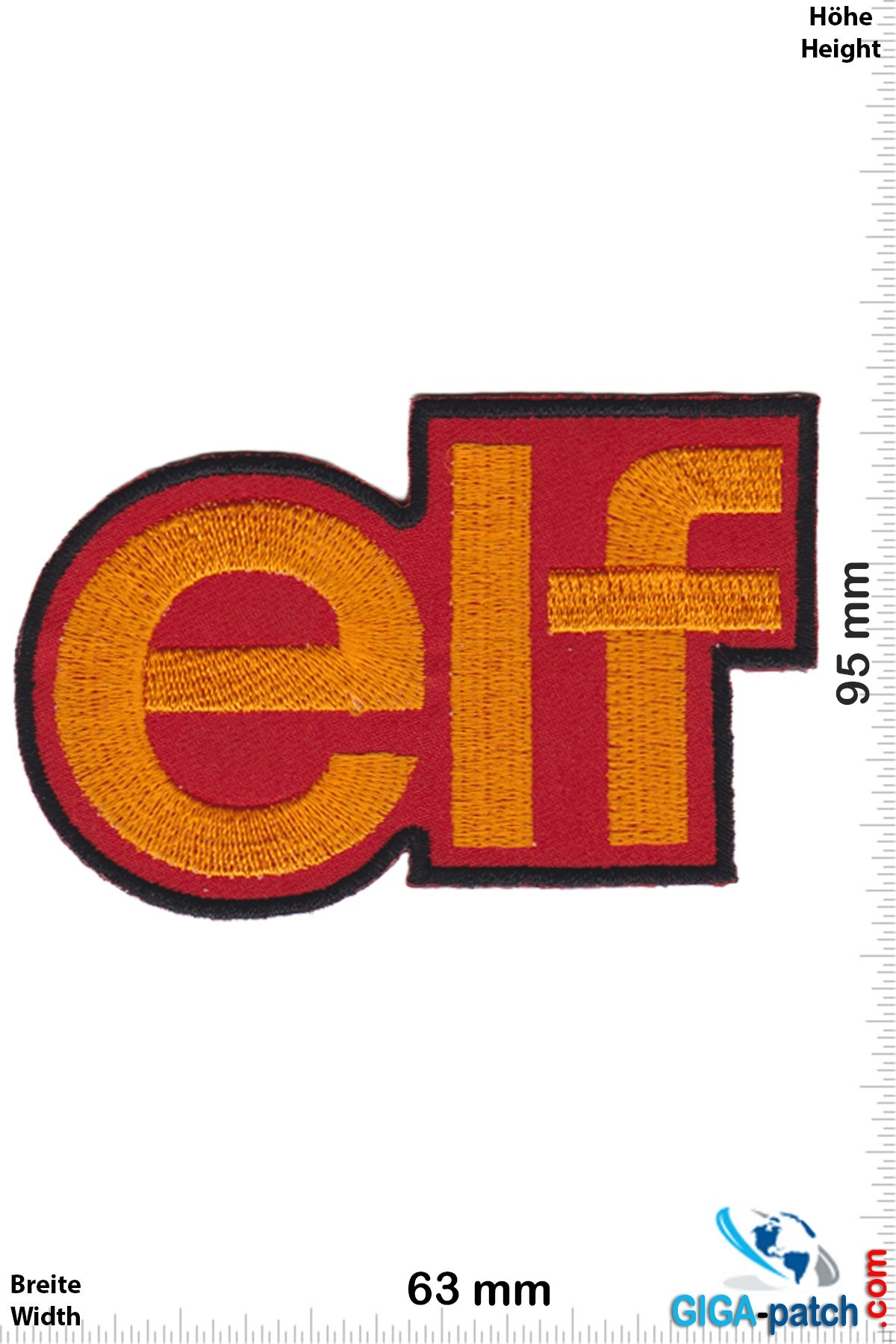 Elf elf - gold red