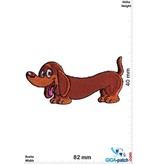 Hund Dackel - Hund - Cartoon