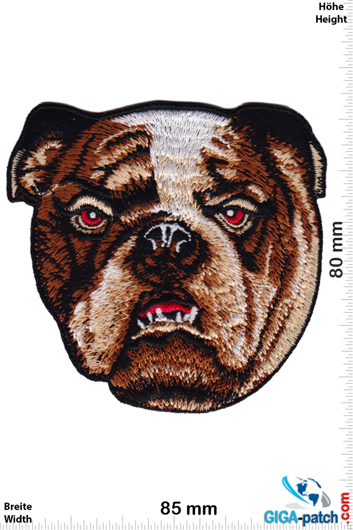 Bulldog Bulldog - Bulldogge - HQ Dog Head