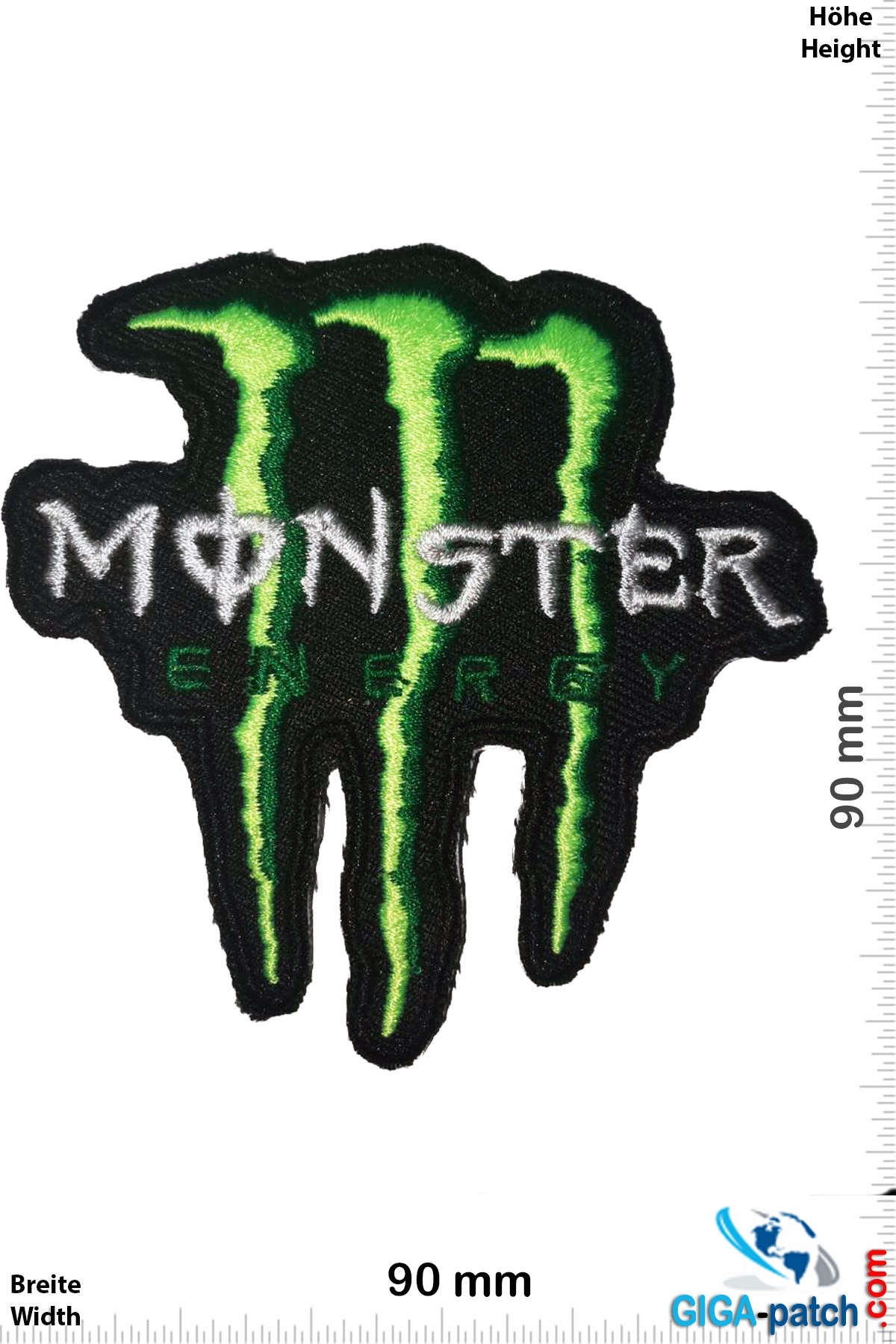 Monster Energy - Patch - Aufnäher - Aufnäher Shop / Patch - Shop