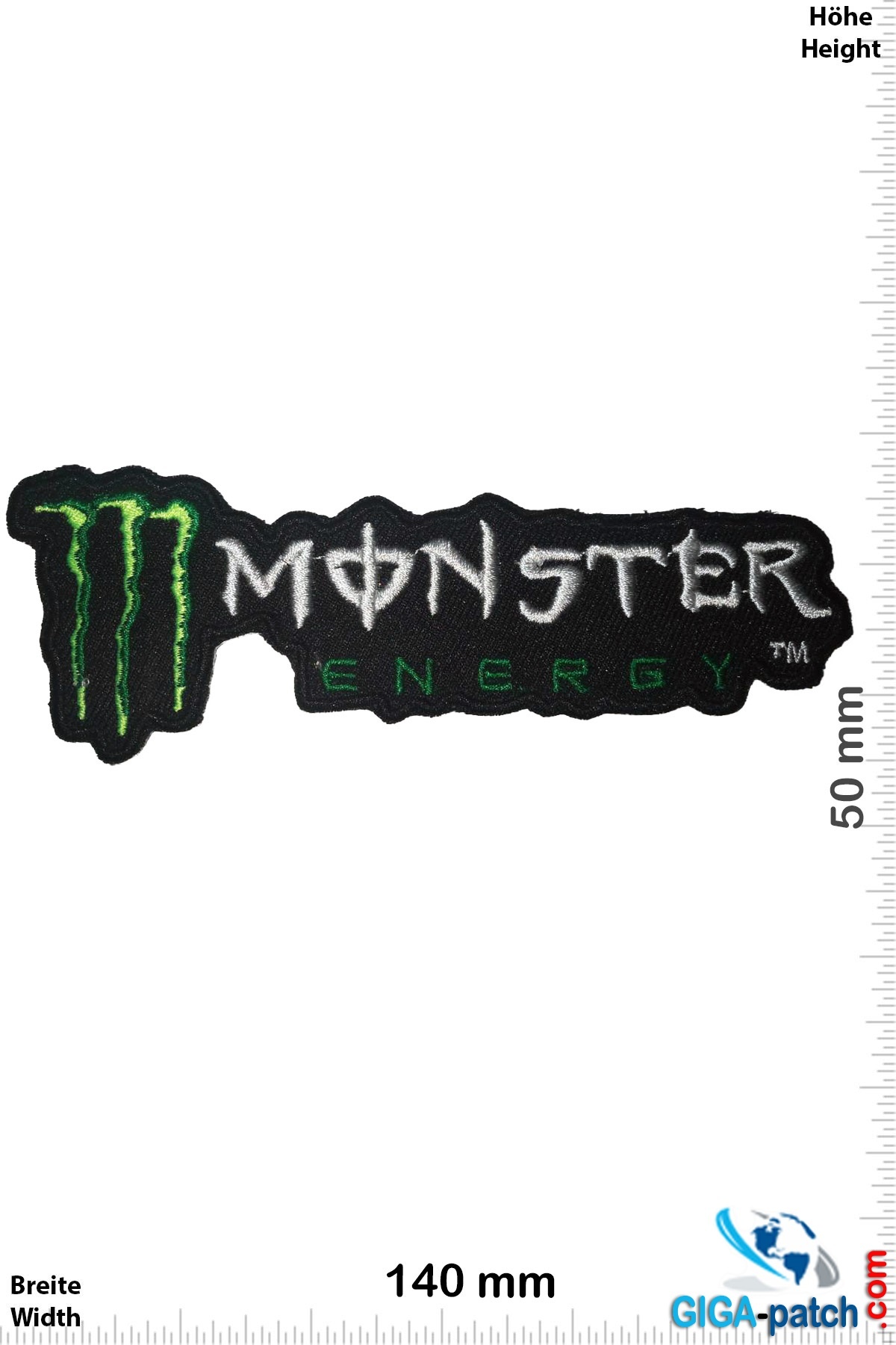 Monster Monster  Energy  - black green - long