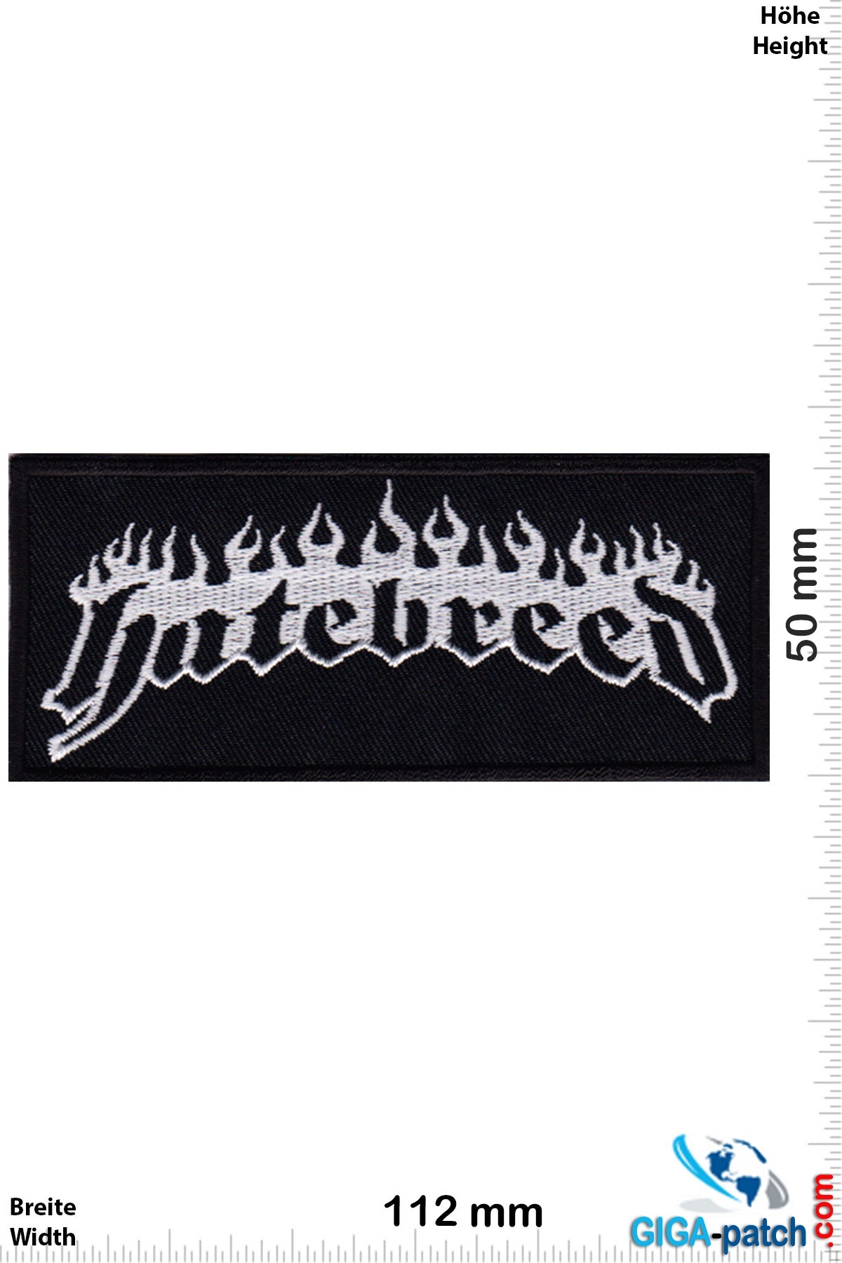 Hatebreed Hatebreed -Metallic-Hardcore-Band - black silver