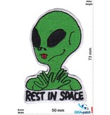 Alien Alien Head- Rest in Space