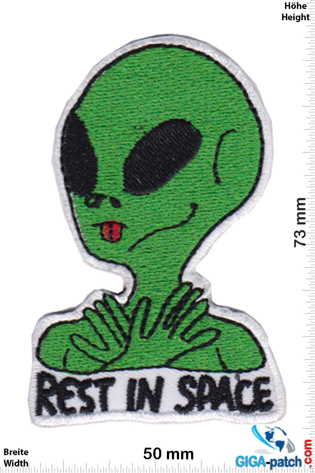 Alien Alien Head- Rest in Space
