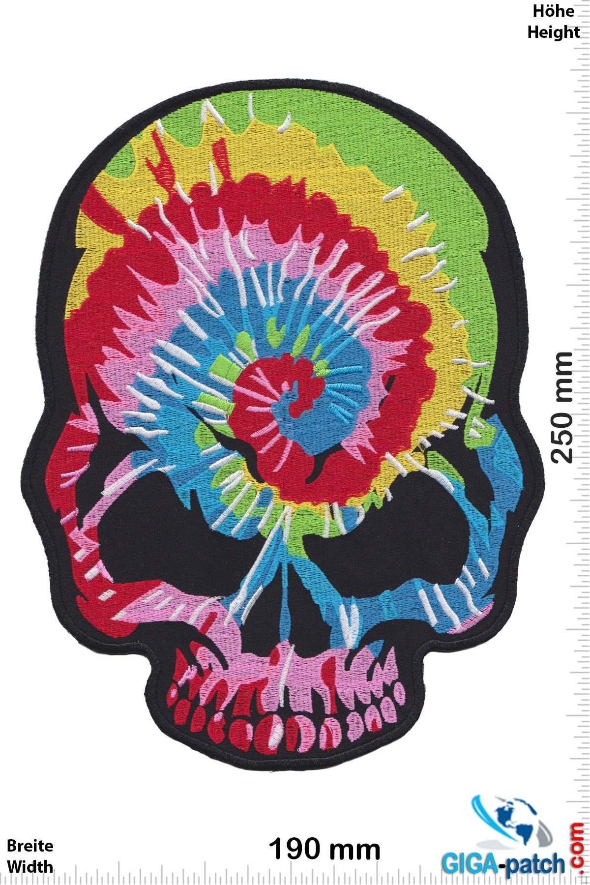 Skull Skull - Rainbow - 25 cm