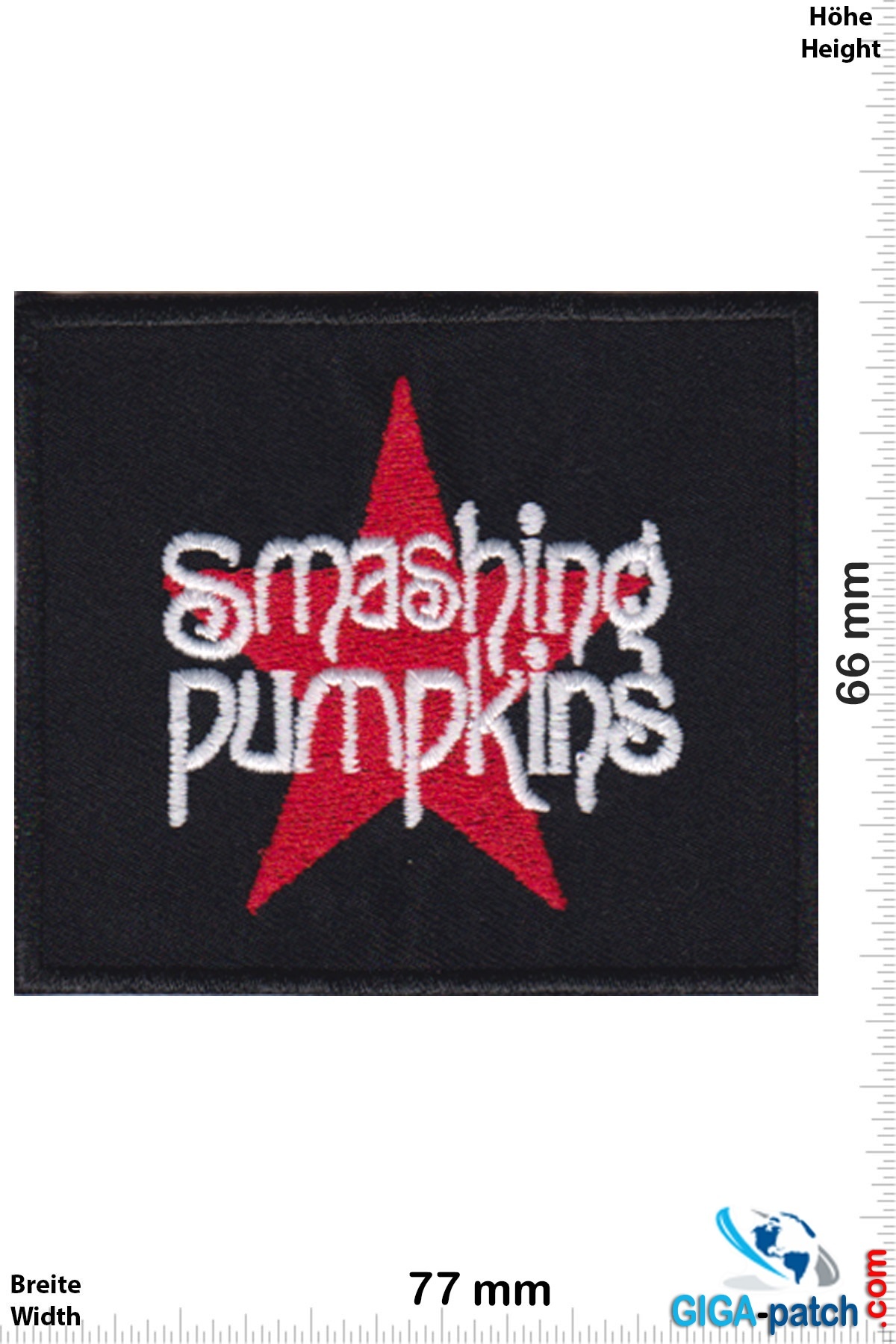 The Smashing Pumpkins - The Smashing Pumpkins - star -  Alternative-Rock-Band- Patch - Back Patches