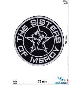 The Sisters of Mercy The Sisters of Mercy - Rockband -  silver round