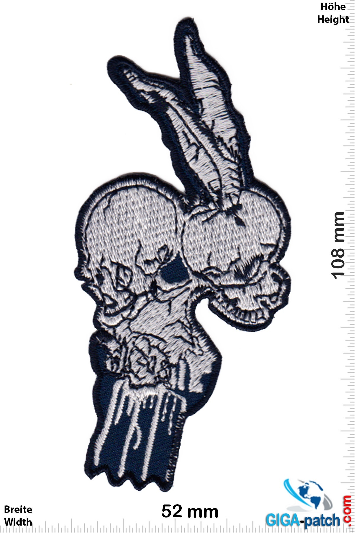 Skull 2 Head Skull