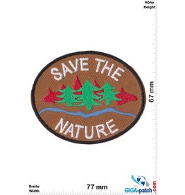 Natur Save the Nature - brown