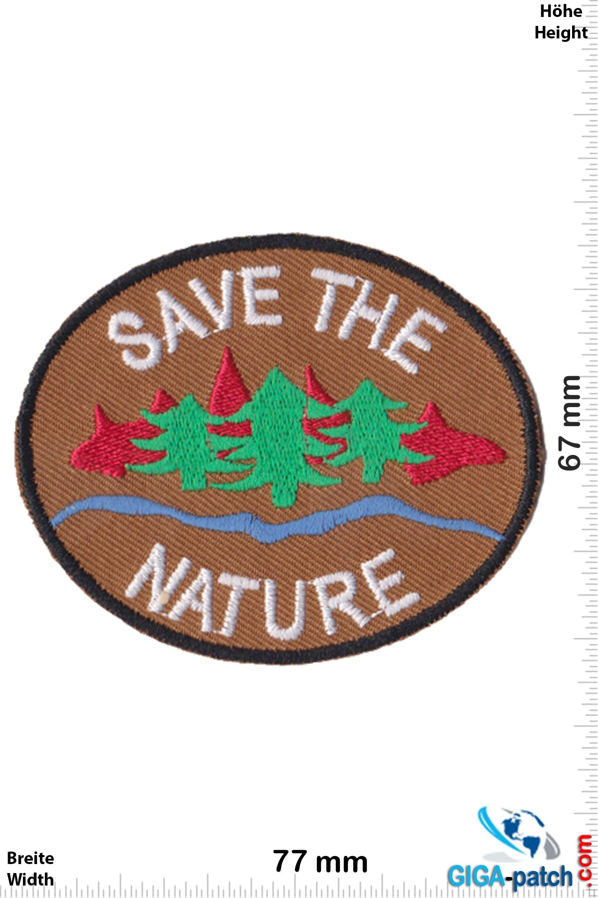 Natur Save the Nature - brown