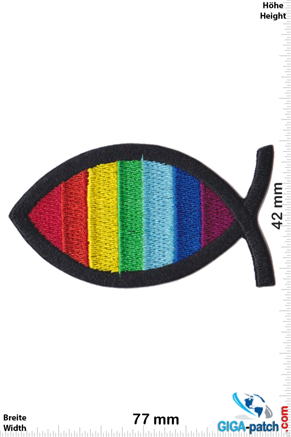 Christen - Fisch - Rainbow