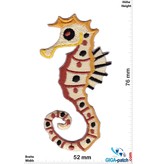 Seepferdchen Seahorse - brown