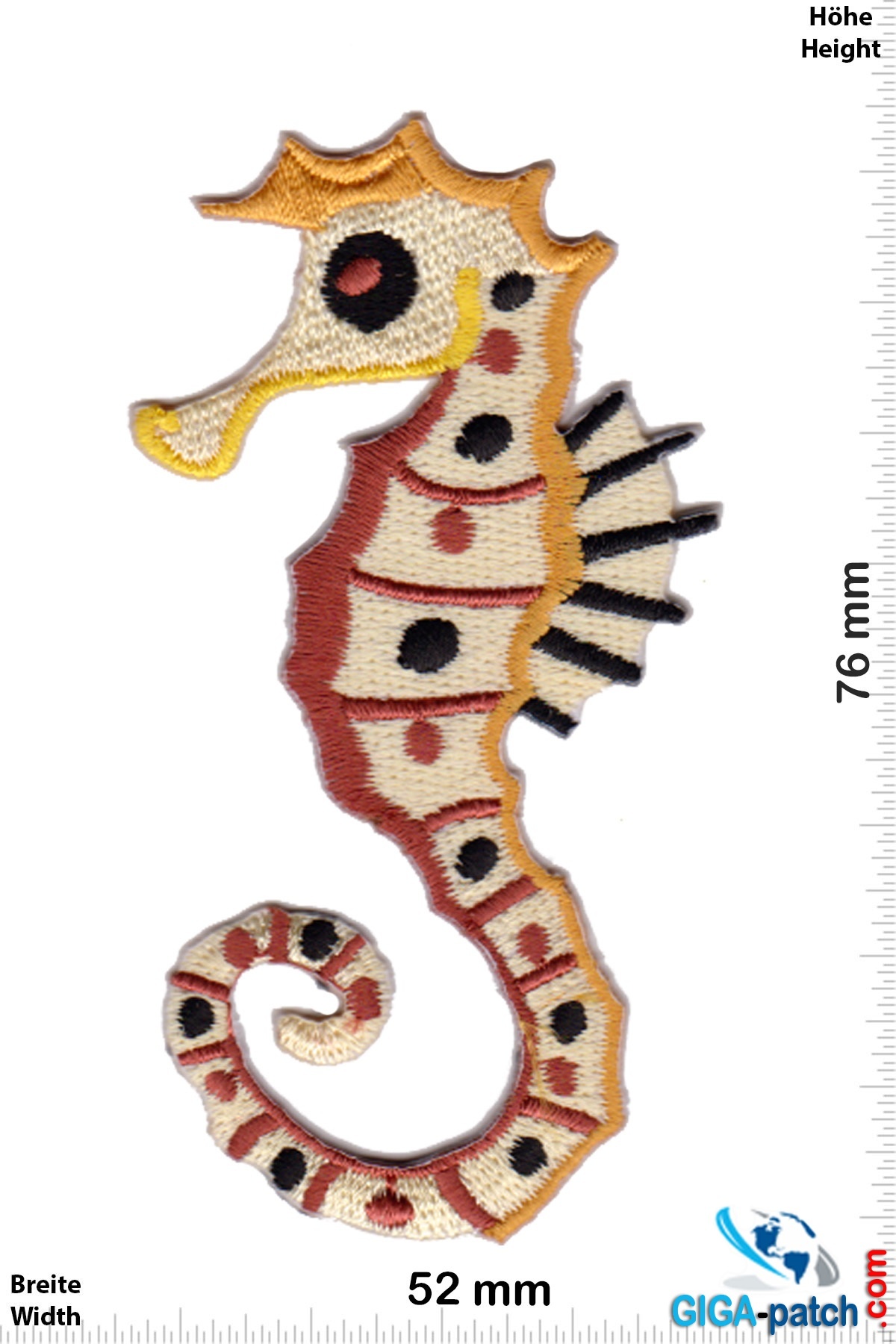 Seepferdchen Seahorse - brown