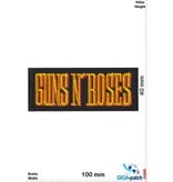 Guns n Roses Guns n' Roses - gold red