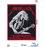 Metallica Metallica - Cliff Burton - 10.02.1962  - - 27.09-1980