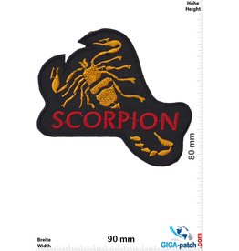 Scorpions Scorpion - rot  gold