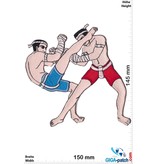 Boxen Muay Thai Boxer - Foot Kick - 14 cm