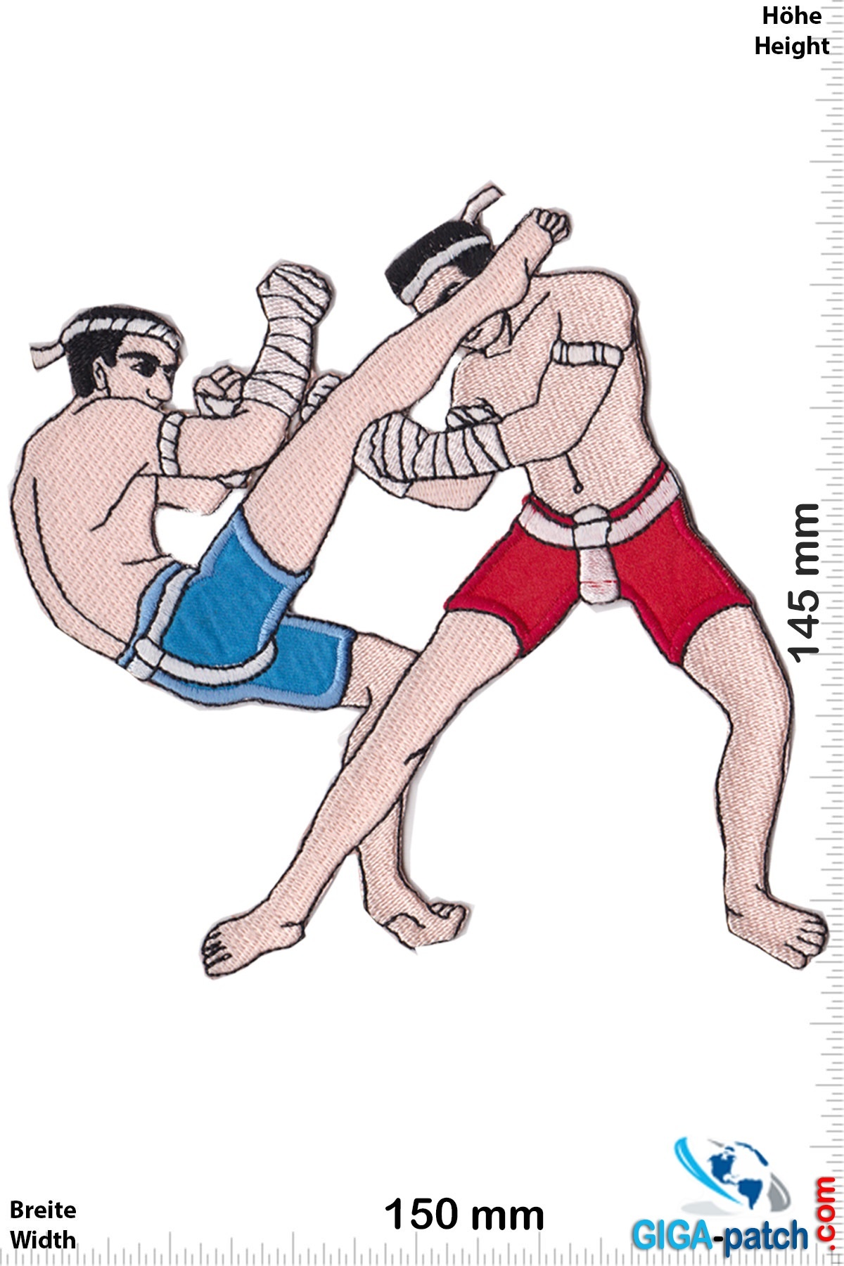 Boxen Muay Thai Boxer - Foot Kick - 15 cm