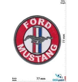 Ford Ford Mustang  - round- red