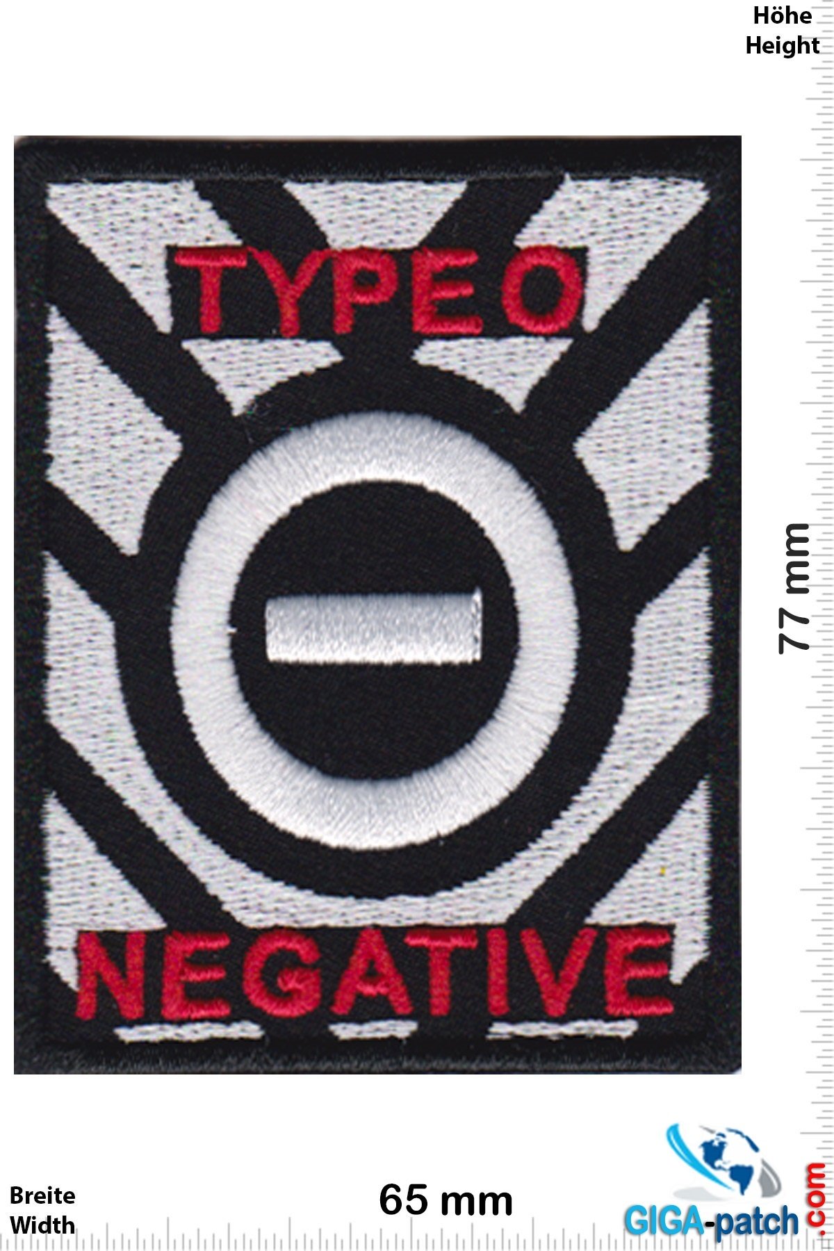 Type O Negative Type O Negative - silver red - Rock- Metalband
