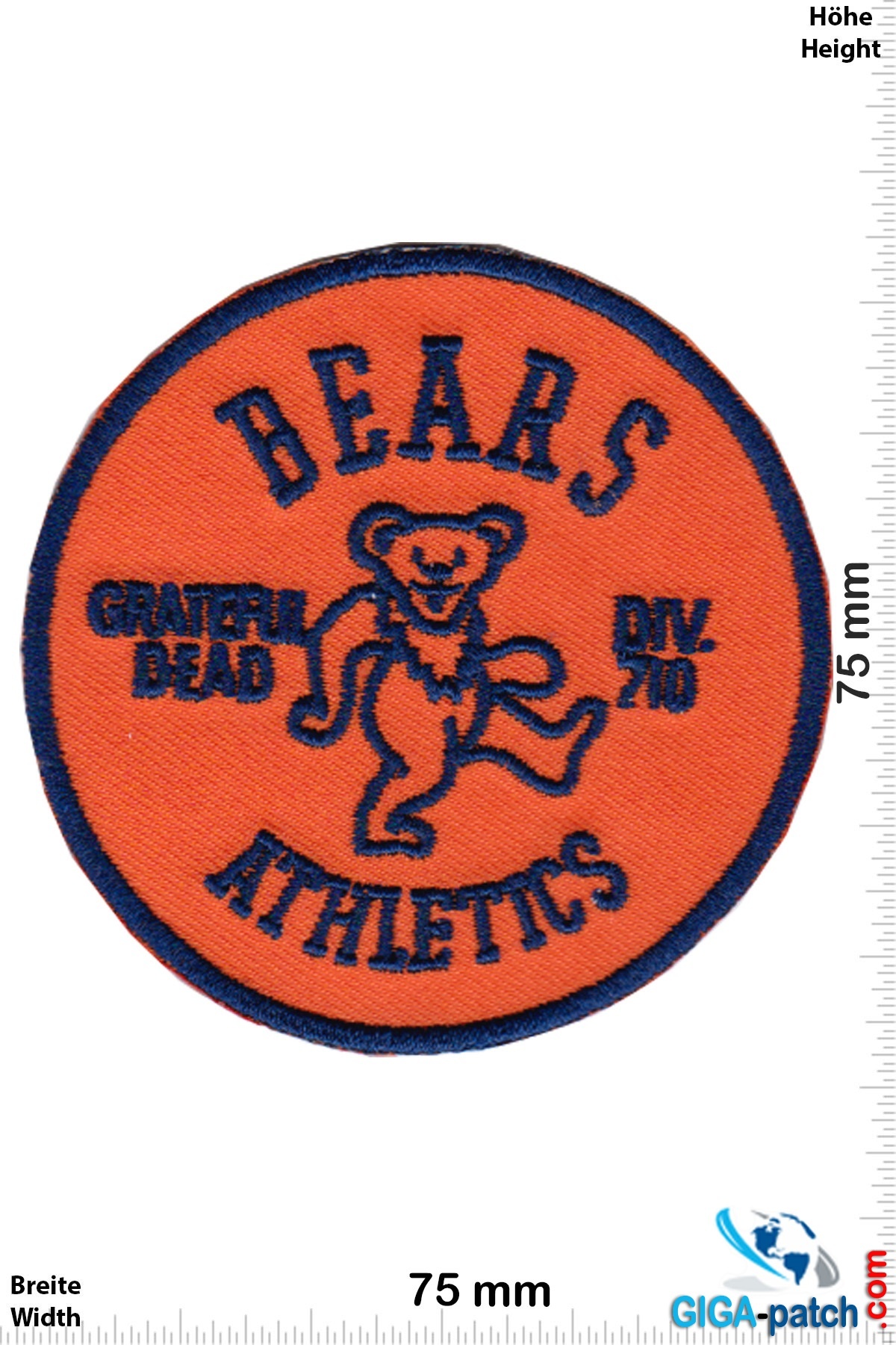 Grateful Dead  Grateful Dead - Bear Athletics - Div 710