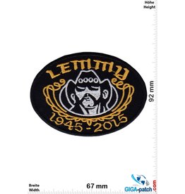 Motörhead Motörhead - Lemmy  - silver gold - 1945-2015