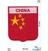 China - coat of arms - Flagge