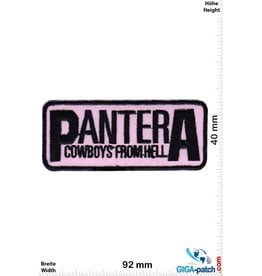 Pantera Pantera - Cowboys from Hell - pink