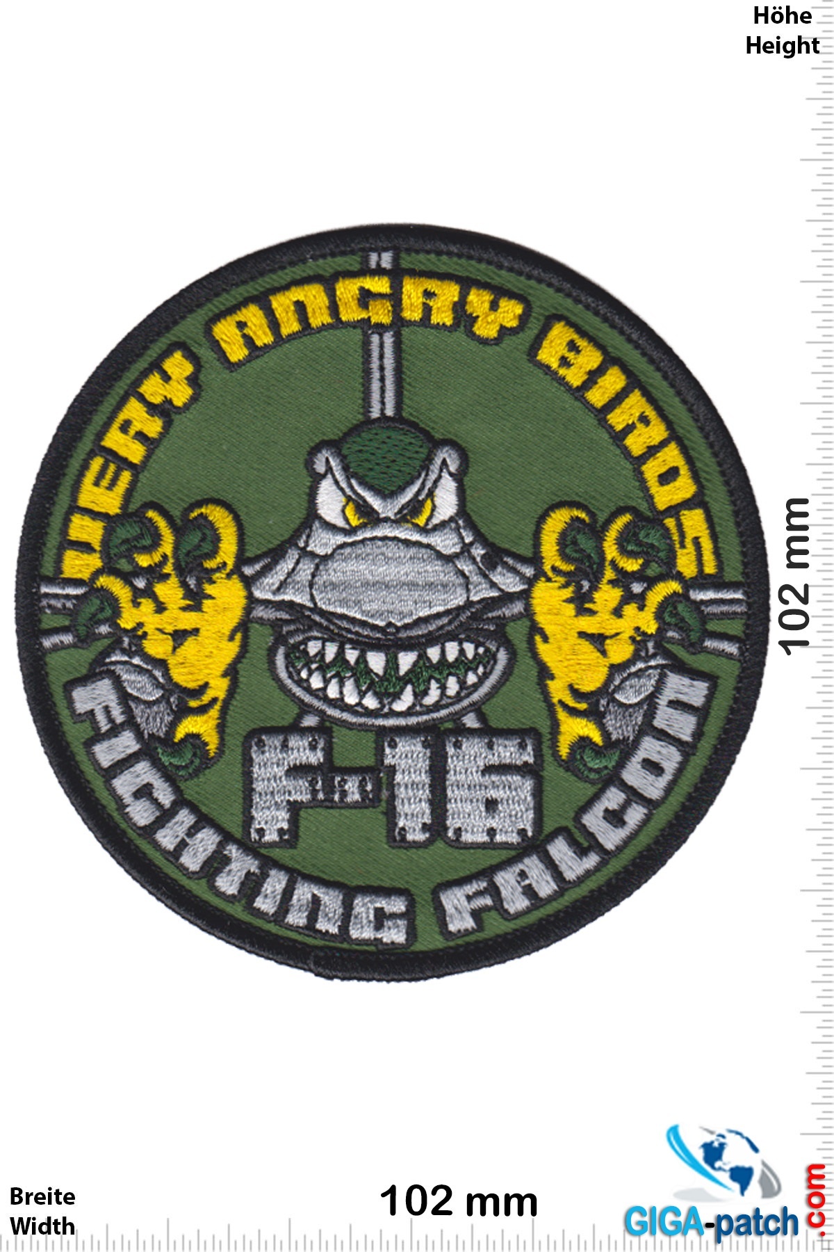 U.S. Navy Very Angry Birds -  F-16 Fighting Falcon - HQ