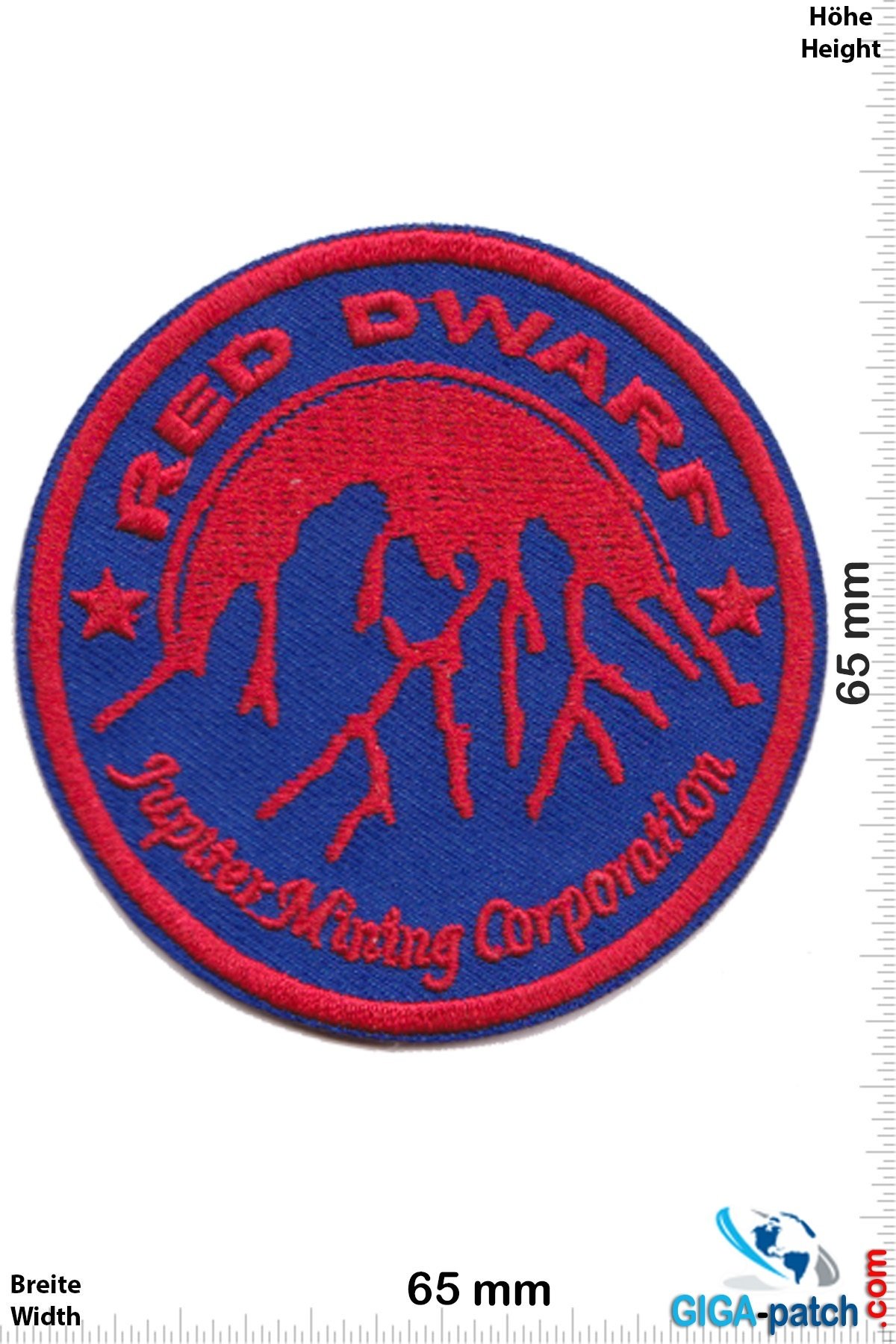 Red Dwarf Jupiter Mining Corporation Logo - small