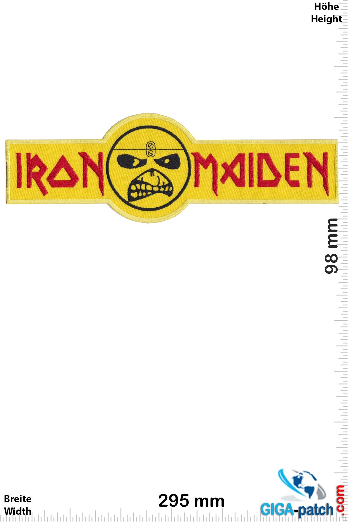 Iron Maiden Iron Maiden - Eddy Yellow  - 29 cm