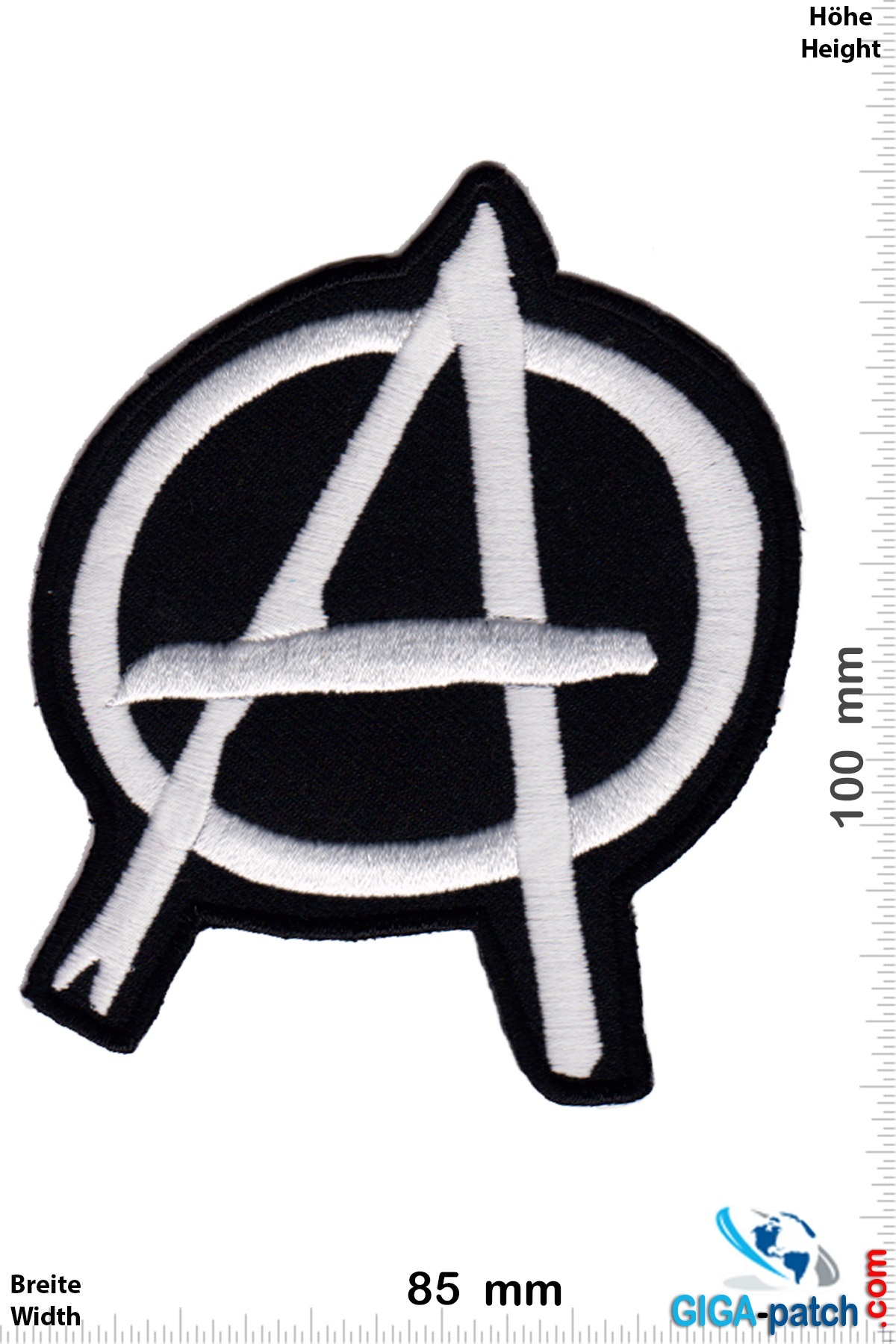 Anarchy Anarchy - silver