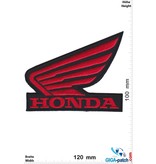 Honda Honda - Flügel - rot schwarz - big